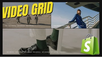 Add A Custom Video Grid to Shopify in 2025! [No Code]