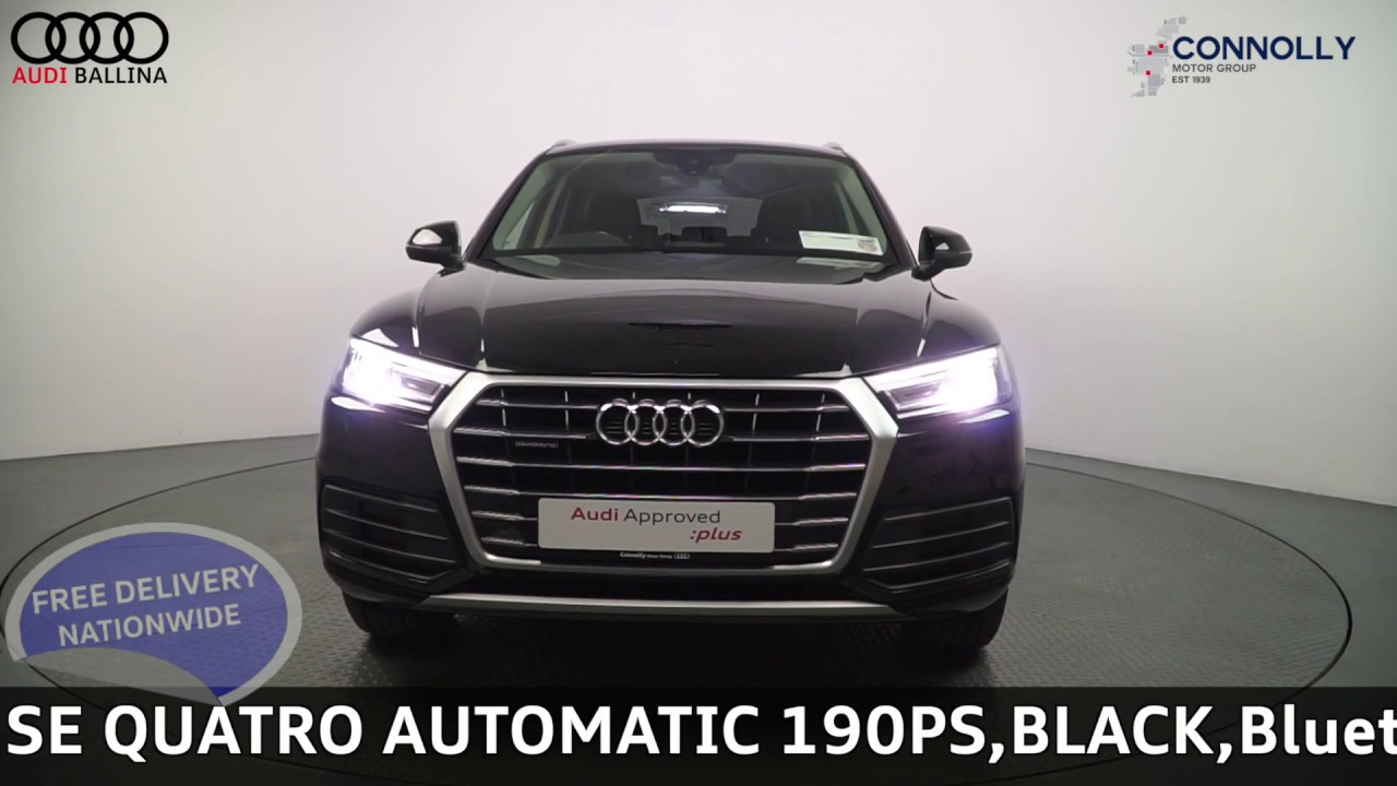 CMG AUDI BALLINA 171MO2279AUDI Q5 2 0TDI SE QUATRO AUTOMATIC 190PS,BLACK YouTube
