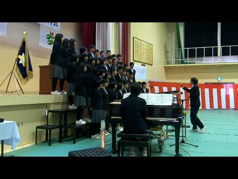 H29年度卒業式式歌「道」(3年生)