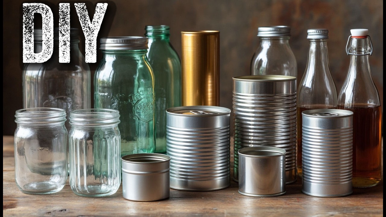 Вы никогда не догадаетесь DIY♻️ 4 Великолепных Идей для Декора Дома с Использованием Жестяных Банок