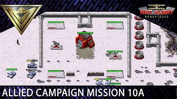 Red Alert Remastered | Allied Campaign - Mission 10A  - Suspicion
