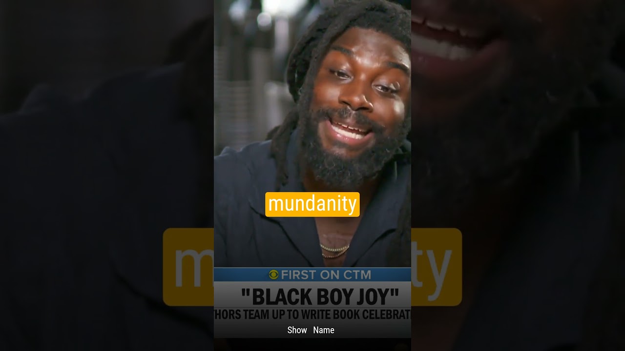 BEST BLACK AUTHORS - Black Boy Joy - The big idea