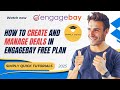 How to Create and Manage Deals in EngageBay Free Plan 2025 (Step by Step)