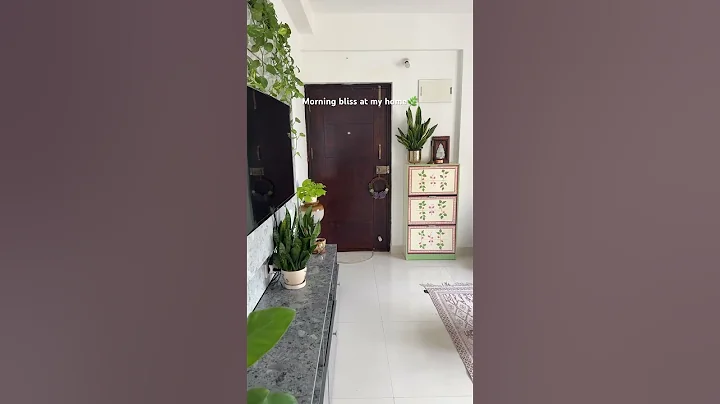 My urban jungle 🌿 #tvunit #tvunitdesigns #indoorplants #houseplants #urbanforest #beautifulhomes