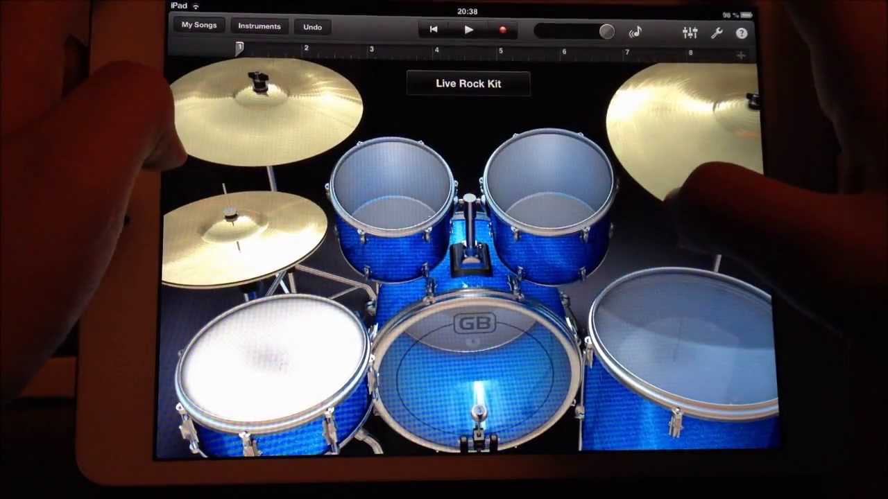 GarageBand - App Review iPad mini - YouTube