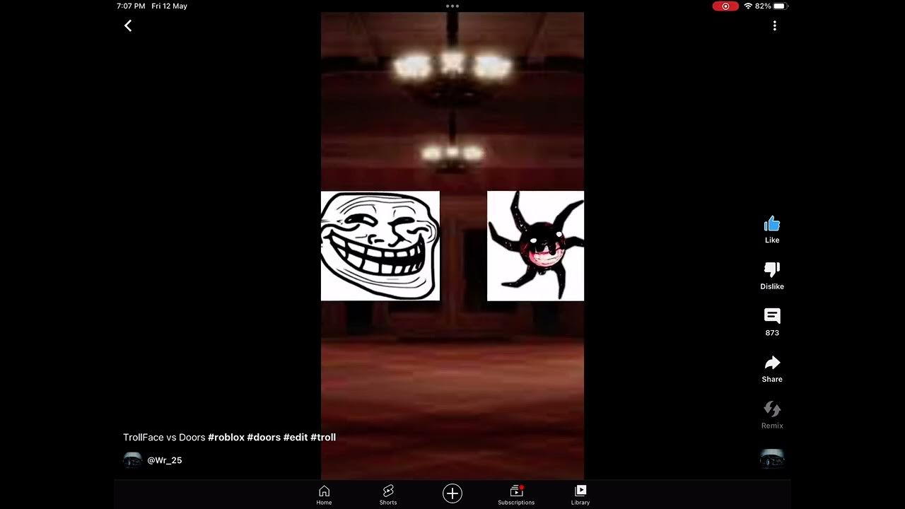 Trollface vs doors credits to Wr_25 YouTube