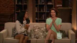 Lauren Cohan Mistake on Talking Dead