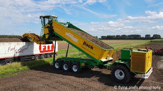 Aardappels Rooien Loading & Harvesting Potatoes Modern Agricultural Equipment & Machinery