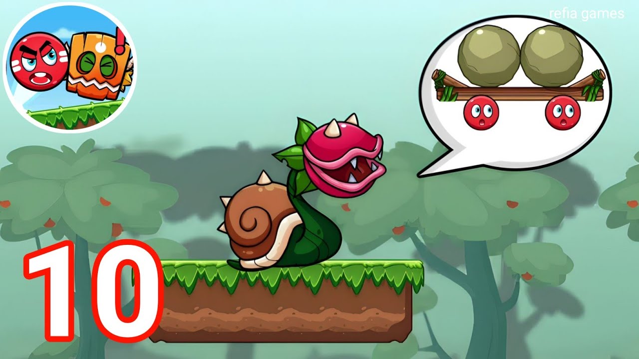 Ball V : Red Boss Challenge - Level 58 - 63  Evil Slug