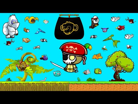 All Animals With Legendary Pirate Captain Reaper (EvoWorld.io)