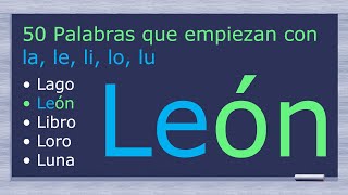 50 Words that begin with la, le, li, lo, lu Wealth