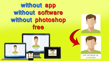 Create Passport Size Photo with Name and Date , Photo me date or name  kaise dale mobile se