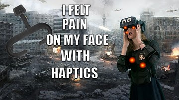 I FELT PAIN on MY FACE with Haptics! bhaptics TactVisor Review