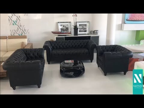 NATIVO Möbel Deutschland - Designer Sofa CHESTERFIELD 3+2+1