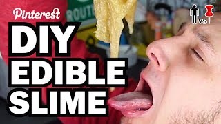 DIY Edible Slime - Man Vs Pin - Pinterest Test #67