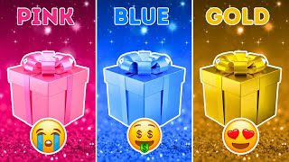 Choose Your Gift..! Pink, Blue or Gold ⭐ How Lucky Are You?