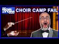 Josh Bombs at Show Choir Camp | The BOB & TOM Show
