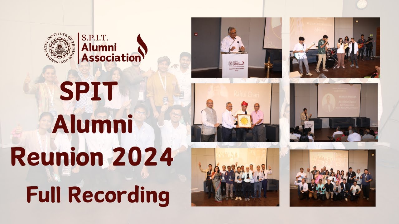 SPIT Alumni Reunion 2024 | Full video recording