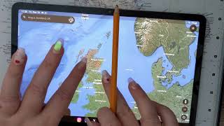 ASMR ~ Angus, Scotland, UK History & Geography ~ Soft Spoken Map Tracing Google Earth screenshot 1