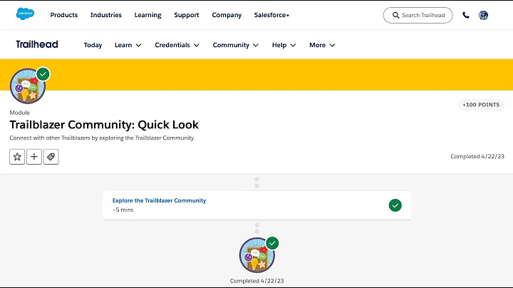 Explore the Trailblazer Community | Trailblazer Community: Quick Look