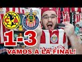 ⚽️CHIVAS A LA FINAL!🇫🇷 AMERICA 1-3 CHIVAS | COMO EN EL 2017 CHIVAS VS TIGRED