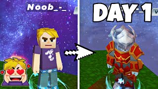 Noob To Pro Guide in SkyBlock Blockman go screenshot 4