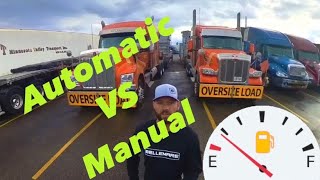 Automatic VS Manual Fuel Economy for Heavy Haul by Lucky Banana Heavy Haul 7,307 views 7 months ago 2 minutes, 10 seconds