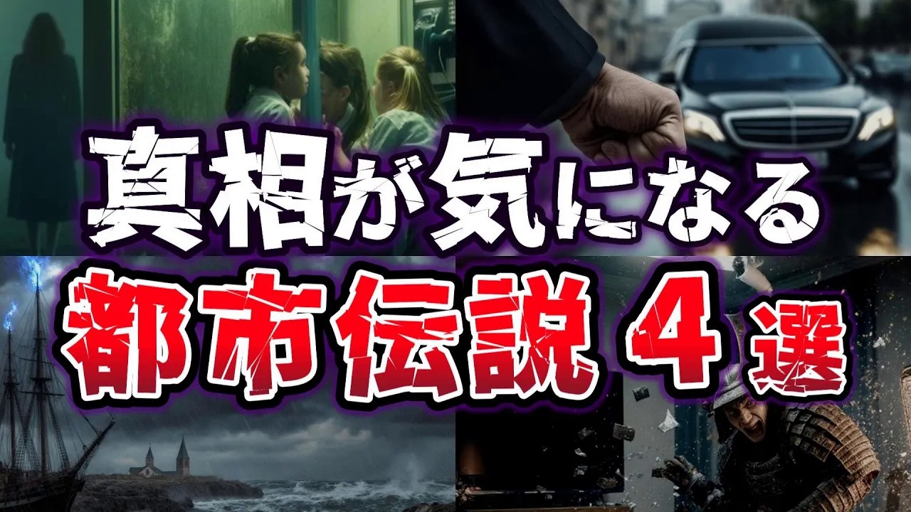 【ゆっくり解説】タブーとして語り継がれている!! リアルに怖い…マイナーな都市伝説４選