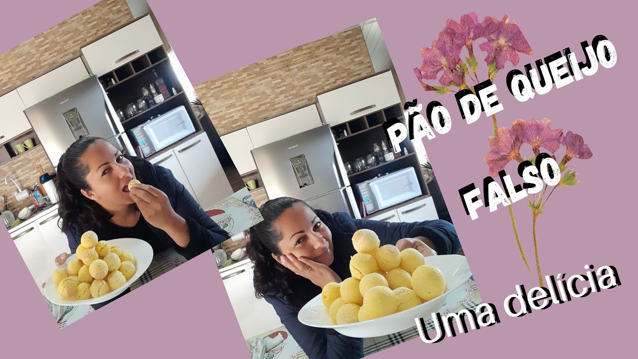 pão de queijo sem queijo|pão de queijo falso|{PASSO A PASSO}