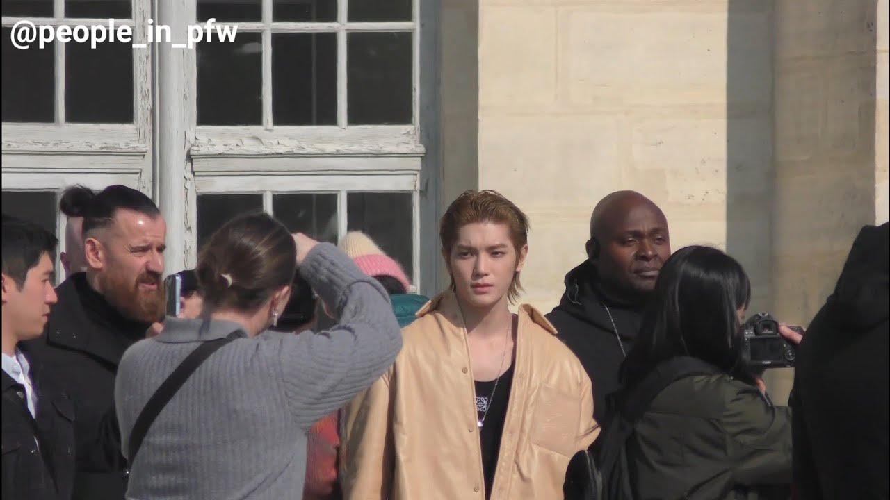 Taeyong 태용 [NCT] - Loewe Fall Winter 2023/2024 fashion show in Paris
