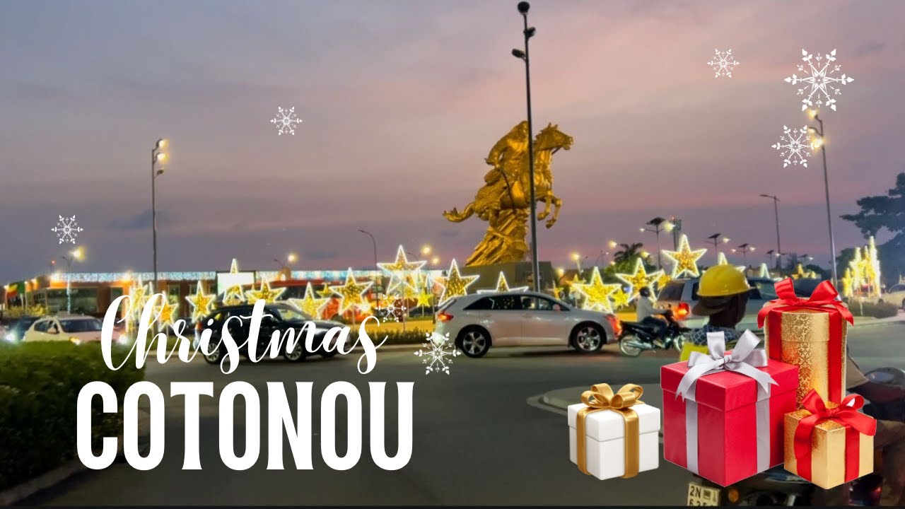 🔥 INCROYABLE ! LA VILLE DE COTONOU TRANSFORMÉE POUR NOËL – 1ER DÉCEMBRE 🇧🇯 🎄EP2