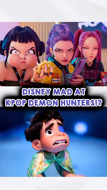 Disney MAD At Kpop Demon Hunters!? 😡#kpopdemonhunters #netflix #shorts