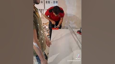 How to cut 2.8 slab tiles with Rubi slim cutter #construction #foryou #construction #riyadh