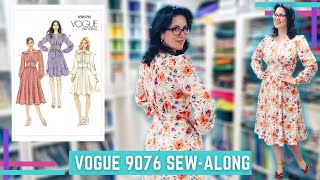 How To / How I :: Vogue 9076 Sew-Along :: Making The Pattern Work For Me! Full Lining & Side Zipper!