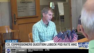 Wood County commissioners push back on Lubeck PSD rate increase proposal