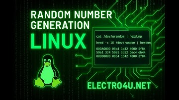 How to Generate True Random Numbers in Linux | /dev/random vs /dev/urandom