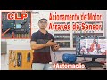 COMO LIGAR UM MOTOR ATRAVÉS DE SENSOR NO CLP. #automacaoindustrial