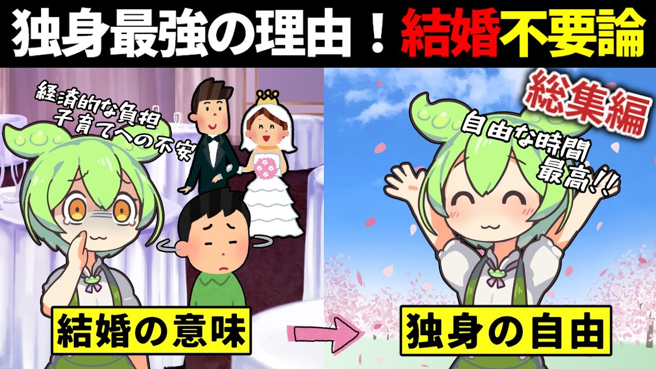 【独身最強】40代男性が「結婚しない人生」を選ぶ驚きの理由とは？【総集編】