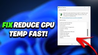 FASTEST Way To Reduce CPU Temperature - Windows PC/Laptop [NEW 2026]💻🔥