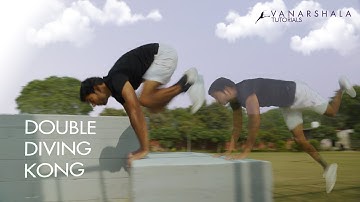 How to do Double Diving Kong? Kong Variations | Learn Parkour | Double Kong | How 2 double Kong?