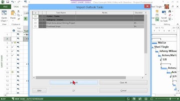 Microsoft Office Project 2013 Tutorial: Importing Outlook Tasks | K Alliance