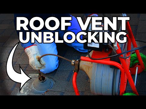 How To Clear A Drain Pipe From The Roof