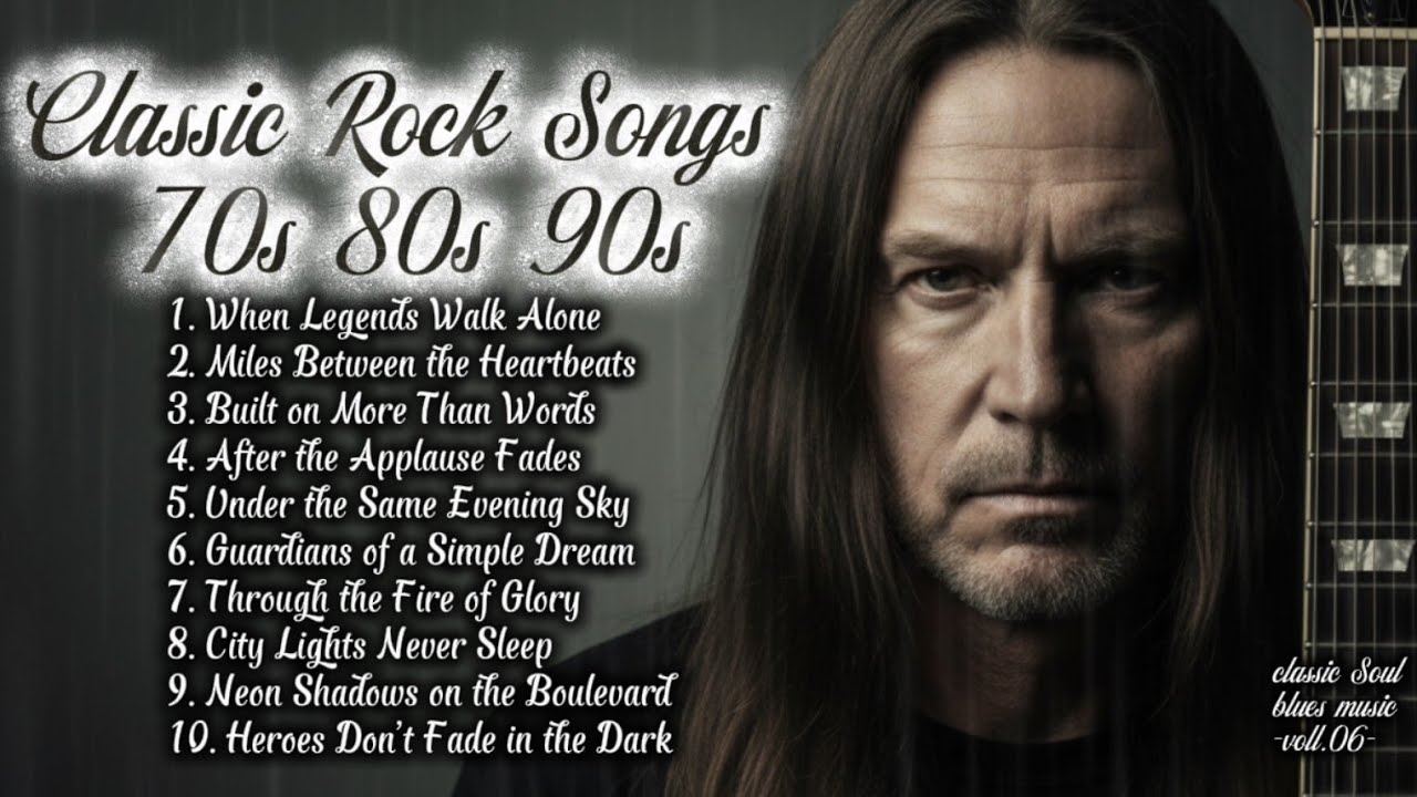 Best of rock song 80's and 90's |  Legendary Guitar Anthems & Timeless Power Ballads | Vol.6 🔥🎸