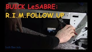 Buick LeSabre: Failed R.I.M. Follow Up