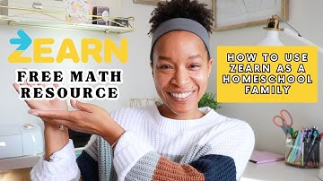 FREE MATH RESOURCE | HOW TO USE ZEARN | HOMESCHOOL RESOURCE