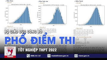 Bộ Giáo dục và Đào tạo công bố phổ điểm thi tốt nghiệp THPT năm 2022 - VNEWS