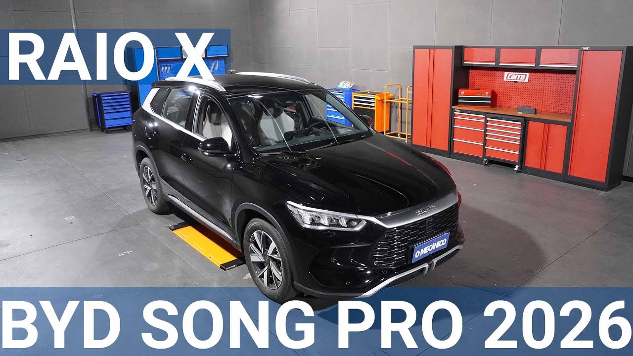 Como funciona o sistema híbrido do BYD Song Pro 2026? RAIO X