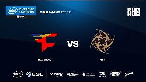IEM Oakland - FaZe Clan vs NiP - map3 - de_overpass - [CrystalMay]
