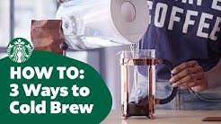 How to: Three Ways to Cold Brew Coffee