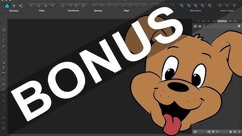 How to turn turn Sketches into Vector Illustration with Affinity Designer (BONUS!) Part 1